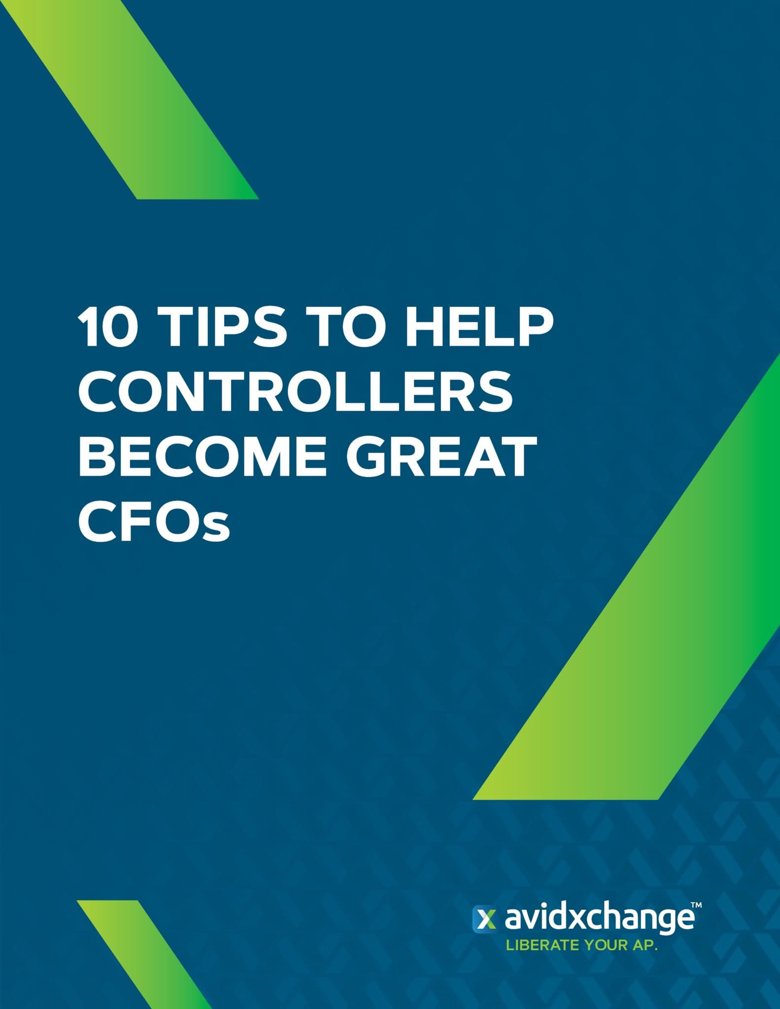 10 Tips to Help Controllers Become Great CFOs eBook cover.