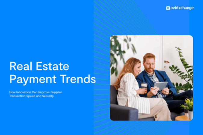 cover of real estate payment trends ebook